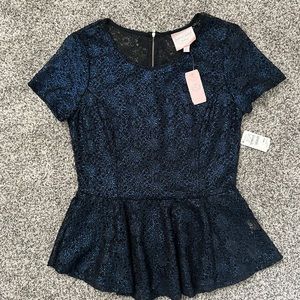 NWT women’s peplum top